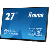 iiyama ProLite T2755QSC-B1 Monitor PC 68,6 cm (27") 2560 x 1440 Pixel Quad HD LCD Touch screen Nero, Monitor LED Nero (opaco), 68,6 cm (27"), 2560 x 1440 Pixel, Quad HD, LCD, 5 ms, Nero