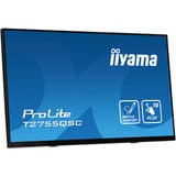iiyama T2755QSC-B1, Monitor LED Nero (opaco)