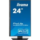 iiyama XUB2497HSU-B2, Monitor LED Nero (opaco)