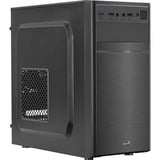 Aerocool CS-103 Mini Tower Nero, Chassis Tower Nero, Mini Tower, PC, Nero, micro ATX, Mini-ITX, Acrilonitrile butadiene stirene (ABS), SPCC, 15,6 cm