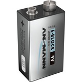 Ansmann 9V E-Block Batteria monouso Litio argento, Batteria monouso, Litio, 10,8 V, 1 pz, Argento, 6AM6
