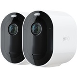 Arlo Pro 4 Scatola Telecamera di sicurezza IP Interno e esterno 2560 x 1440 Pixel, Telecamera di sorveglianza bianco, Telecamera di sicurezza IP, Interno e esterno, Wireless, FCC, CE, IC, EU RoHS, EU-REACH, EuP1275, WERCS, Nero, Bianco, Scatola