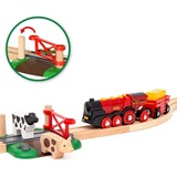 BRIO World Rote Lola Set treno fattoria, Ferrovia 