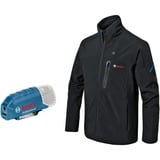 Bosch Heat+Jacket GHJ 12+18V Kit taglia M, Abbigliamento da lavoro Nero