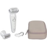 Braun Silk-épil 9 SES9-041 SensoSmart, Epilatore bianco/Argento
