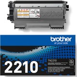 Brother TN-2210 cartuccia toner 1 pz Originale Nero 1200 pagine, Nero, 1 pz, Vendita al dettaglio