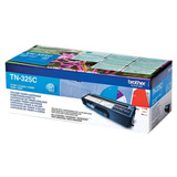Brother TN-325C cartuccia toner 1 pz Originale Ciano 3500 pagine, Ciano, 1 pz, Vendita al dettaglio