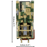 COBI Sd.Kfz. 138/1 Grille Ausf. M, Giochi di costruzione 