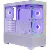 Cooler Master Elite 690 Bianco, Chassis Tower bianco/legno