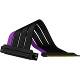 Cooler Master MasterAccessory Riser Cable PCIe 4.0 x16 Nero/Viola, PCI-E x16 - PCI x16, Maschio/Femmina, Nero, Porpora, 0,3 m, 155 mm, 243 mm