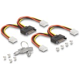 DeLOCK Telaio rimovibile da 3,5″ per 4 x M.2 NVMe SSD, Inquadramento 