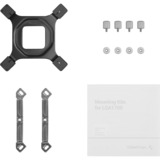 DeepCool EM002-MKNNIN-G-1 parte e accessorio del sistema di raffreddamento del computer Kit di montaggio Nero/Argento, Kit di montaggio, Nero, Metallico, LGA 1700, AS500 Series/AK620