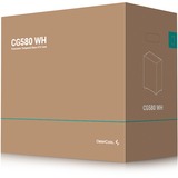 DeepCool R-CG580-WHNDA0-G-1, Chassis Tower bianco