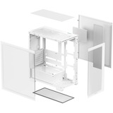 DeepCool R-CG580-WHNDA0-G-1, Chassis Tower bianco