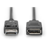 Digitus AK-340200-020-S, Cavo di prolunga Nero