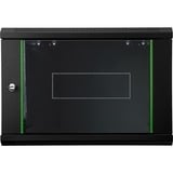 Digitus Alloggiamento a parete Serie Dynamic Basic - 600 x 450 mm (L x P), IT armadio Nero, Da parete, 7U, 60 kg, Lucchetti, 15 kg, Nero