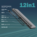 Digitus DA-70919, Docking station grigio/Nero