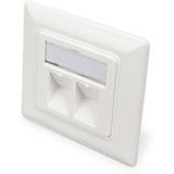 Digitus DN-93801-1 presa energia RJ-45 Bianco, Scatola di giunzione bianco, RJ-45, Bianco, 80 mm, 5 mm, 80 mm