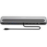 Digitus Docking station USB-C 12 porte 8K grigio/Nero