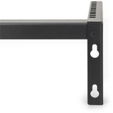 Digitus Supporto a parete per apparecchiature 19 pollici 4 U Nero