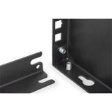Digitus Supporto a parete per apparecchiature 19 pollici 4 U Nero