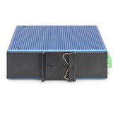 Digitus Switch Gigabit Ethernet PoE industriale gestito L2 8+2 porte, Interruttore 