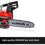 EINHELL GE-LC 18 Li Kit motosega cordless 4,3 m/s Nero, Rosso 18 V Ioni di Litio rosso/Nero, 18 V, Ioni di Litio, 1 h, 3 Ah, 2,97 kg
