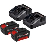 Einhell GE-CM 36/36 Li Batteria Nero, Rosso rosso/Nero, 36 cm, 2,5 cm, 7,5 cm, 400 m², 4 ruota(e), Senza spazzola