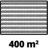 Einhell GE-CM 36/36 Li Batteria Nero, Rosso rosso/Nero, 36 cm, 2,5 cm, 7,5 cm, 400 m², 4 ruota(e), Senza spazzola