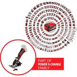 Einhell TE-CS 18/89 Li-Solo rosso/Nero