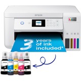 Epson EcoTank ET-2856, Stampante multifunzione bianco, Ad inchiostro, Stampa a colori, 5760 x 1440 DPI, A4, Stampa diretta, Bianco