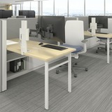 Ergotron TRACE 45-631-216 supporto da tavolo per Tv a schermo piatto 68,6 cm (27") Bianco Scrivania bianco, Morsa, 9,8 kg, 54,6 cm (21.5"), 68,6 cm (27"), 100 x 100 mm, Bianco