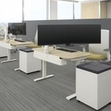 Ergotron TRACE 45-631-216 supporto da tavolo per Tv a schermo piatto 68,6 cm (27") Bianco Scrivania bianco, Morsa, 9,8 kg, 54,6 cm (21.5"), 68,6 cm (27"), 100 x 100 mm, Bianco