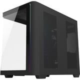 FSP M580-BP Midi Tower Nero, Chassis Tower Nero, Midi Tower, PC, Nero, ATX, micro ATX, Mini-ITX, Vetro, SPCC, 16 cm