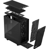 Fractal Design Meshify 2 Compact Tower Nero Nero, Tower, PC, Nero, ATX, micro ATX, Mini-ITX, Acciaio, Vetro temperato, Giocare