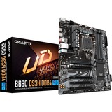 GIGABYTE B660 DS3H DDR4 scheda madre Intel B660 LGA 1700 ATX Intel, LGA 1700, Intel® Celeron®, Intel® Core™ i3, Intel® Core™ i5, Intel® Core™ i7, Intel® Core™ i9, Intel® Pentium®, DDR4-SDRAM, 128 GB, DIMM