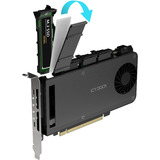 Icy Dock ExpressSlot Slide MB204MP-B, Scheda di interfaccia Nero