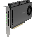 Icy Dock ExpressSlot Slide MB204MP-B, Scheda di interfaccia Nero