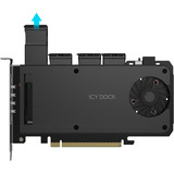 Icy Dock MB204MP-B, Scheda di interfaccia Nero