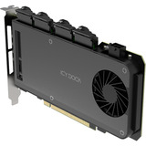 Icy Dock MB204MP-B, Scheda di interfaccia Nero