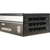 Inter-Tech SAMA FTX-1200-A ARMOR alimentatore per computer 1200 W 20+4 pin ATX ATX Nero Nero, 1200 W, 110 - 240 V, 1200 W, 47 - 63 Hz, 6 - 15 A, Attivo