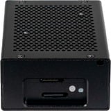 Joy-IT Custodia in alluminio per Raspberry Pi 5, Housing Nero