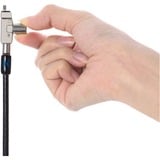 Kensington K64441EUM cavo di sicurezza Nero, Castello Nero, Kensington, Chiave, Acciaio al carbonio, Nero