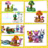 LEGO Animal Crossing 77057 Case Creative: le Quattro Stagioni, Giocattolo 2 in 1 con 2 Case e Minifigure, Regalo Bambini 7+, Giochi di costruzione Giocattolo 2 in 1 con 2 Case e Minifigure, Regalo Bambini 7+, Set da costruzione, 7 anno/i, Plastica, 814 pz, 1,29 kg
