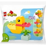 LEGO DUPLO La mia prima anatra, Giochi di costruzione Set da costruzione, 1,5 anno/i, Plastica, 7 pz, 64 g