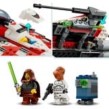 LEGO Star Wars 75388 Starfighter di Jedi Bob, Astronave Giocattolo da Costruire con 2 Minifigure, Giochi per Bambini 8+, Giochi di costruzione Astronave Giocattolo da Costruire con 2 Minifigure, Giochi per Bambini 8+, Set da costruzione, 8 anno/i, Plastica, 305 pz, 416 g