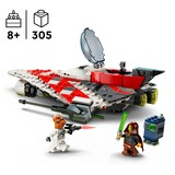 LEGO Starfighter di Jedi Bob, Giochi di costruzione Set da costruzione, 8 anno/i, Plastica, 305 pz, 416 g