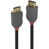 Lindy Cavo DisplayPort 1.4, linea Anthra Nero
