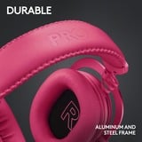 Logitech 981-001275, Cuffia da gioco Magenta