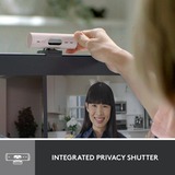 Logitech Brio 500, Webcam rosa/Nero